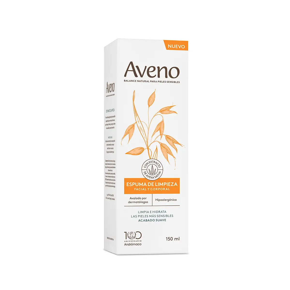 Aveno Espuma de Limpieza