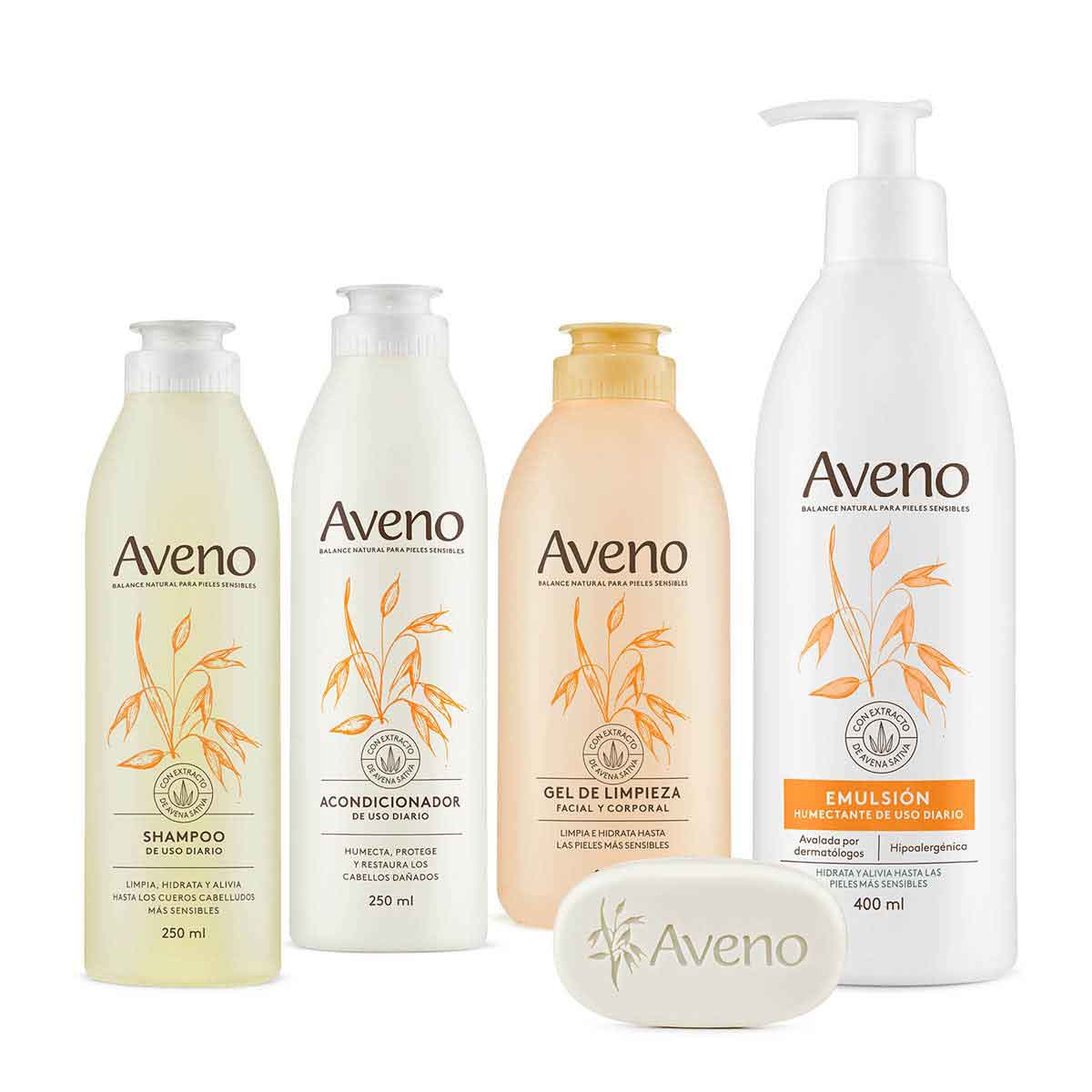 Kit Cuidado Facial Corporal  Pieles Sensibles
