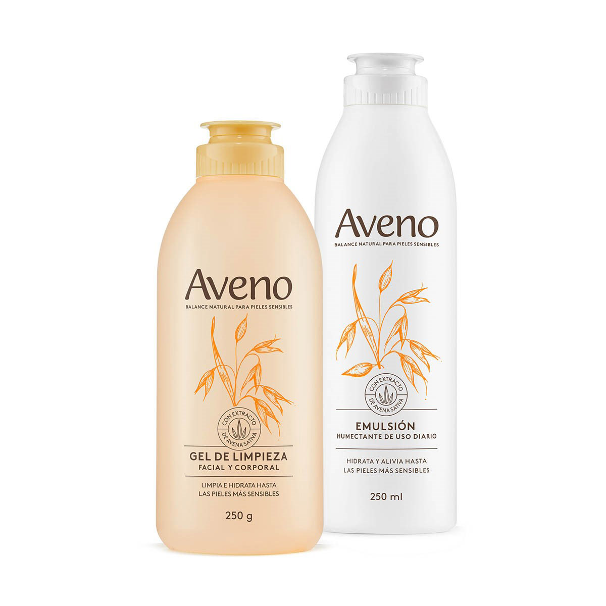 Kit Cuidado Facial y Corporal  Limpieza +Emulsión 250ml
