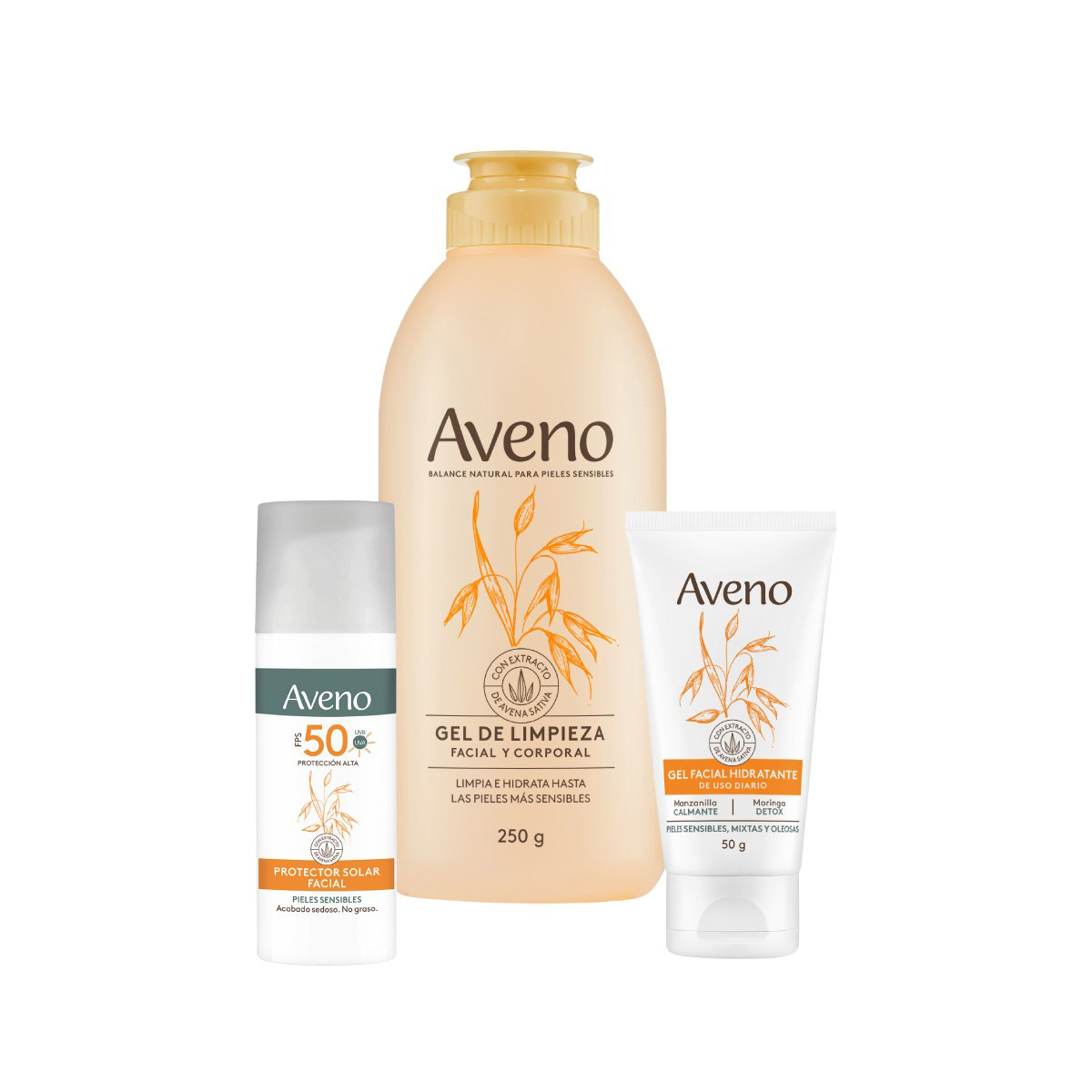 Kit  Facial Completo Piel Sensible Mixta