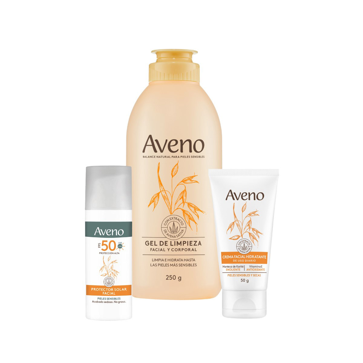 Kit  Facial Completo Piel Sensible Seca
